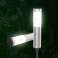 Solar-Gartenlampe FDTWLV Outdoor-Solarlampe 56cm Inox Bild 1