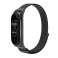 Bracelet en nylon pour Xiaomi Mi Smart Band 7 Noir photo 2