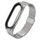 Milaneseband Steel Bracelet for Xiaomi Mi Smart Band 7 Silver image 2