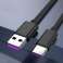 Alogy High speed USB-A naar USB-C Type C kabel 5A 1m Zwart foto 4