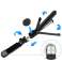 Selfie Stick Bluetooth Alogy Skladací telefónny statív s lampami fotka 2