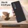 Контрастний чохол Whitestone для Samsung Galaxy Z Fold 4 Matte Blac зображення 4