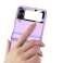 Чехол Чехол Иконка для Samsung Galaxy Z Flip 4 Розовое золото изображение 3