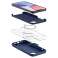 Spigen Silikon Fit Mag MagSafe Hülle für Apple iPhone 14 Plus Marineblau Bild 1