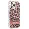 Guess GUHCP13XHSLEOP iPhone 13 Pro Max 6,7" pink/pink hardcase Leopa image 2