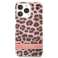 Guess GUHCP13XHSLEOP iPhone 13 Pro Max 6,7" pink/pink hardcase Leopa image 3