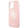 Guess GUHCP13LLS4GWPI iPhone 13 Pro / 13 6,1" pink/pink hard case Si image 5