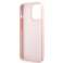 Guess GUHCP13LLS4GWPI iPhone 13 Pro / 13 6,1" pink/pink hard case Si image 6