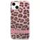 Találd ki GUHCP13SHSLEOP iPhone 13 mini 5,4" rózsaszín/rózsaszín keménydobozos Leopard kép 2