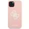 Guess GUHCP13SLS4GWPI iPhone 13 mini 5,4" pink/pink Hartschalenhülle Silico Bild 2