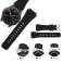 Glattbånd Samsung Galaxy Watch 46mm svart bilde 3
