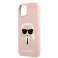 Karl Lagerfeld KLHCP13SSLKHLP iPhone 13 mini 5,4" rosa claro/claro pi fotografía 5