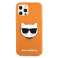 Karl Lagerfeld KLHCP12MCHTRO iPhone 12/12 Pro 6,1" oranžs/oranžs attēls 2