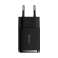 BASEUS Compact Wall charger 2x USB 10.5W Black image 1