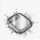 UNIQ Garde Schutzhülle für Apple Watch Series 4/5/6/SE 44mm Grau/SMO Bild 4