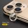 USAMS kameralins glas kameraskydd för iPhone 11 Pro metallring BH bild 1