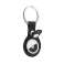 Puro SKY Hülle für AirTag EcoSkin ATSKY1BLK Schlüsselanhänger schwarz/schwarz Bild 2