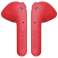 DeFunc True Basic Wireless Bluetooth 5.0 Kopfhörer Rot / Rot 7 Bild 3
