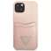 Case Guess GUHCP13SPSATPP, skirtas Apple iPhone 13 Mini 5,4 colio rožinis / rožinis haras nuotrauka 2
