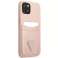 Case Guess GUHCP13SPSATPP, skirtas Apple iPhone 13 Mini 5,4 colio rožinis / rožinis haras nuotrauka 3