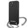 Pouzdro Karl Lagerfeld KLHCP13MPMK pro iPhone 13 6,1" pevné pouzdro Leather Tex fotka 3