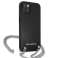 Pouzdro Karl Lagerfeld KLHCP13MPMK pro iPhone 13 6,1" pevné pouzdro Leather Tex fotka 4