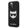 iPhone 12 Pro Max için Karl Lagerfeld Kılıf KLHCP12LSLCHBK 6,7" sabit kılıf fotoğraf 1