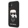 Tok Karl Lagerfeld KLHCN61SLFKBK iPhone 11 6,1" / Xr keménydobozos Sili kép 3
