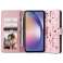 Portemonnee Case voor Samsung Galaxy A54 5G Garden Pink foto 1