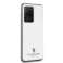 Us Polo Shiny husă de telefon pentru Samsung Galaxy S20 Ultra alb / alb fotografia 2