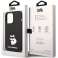 Karl Lagerfeld Case KLHMP14LSNCHBCK para iPhone 14 Pro 6,1" capa dura Sil foto 3