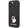 Karl Lagerfeld Case KLHMP14LSNCHBCK para iPhone 14 Pro 6,1" capa dura Sil foto 5