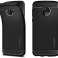 Funda de armadura resistente Spigen Motorola Moto G6 Plus Negro fotografía 2