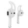 Silikoonist kõrvaklapid Apple AirPodside jaoks valged foto 1
