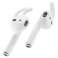 Silikoonist kõrvaklapid Apple AirPodside jaoks valged foto 3