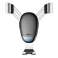 Baseus Mini Bil Gravity Holder For Grille Silver bilde 1