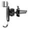 Baseus Mini Bil Gravity Holder For Grille Silver bilde 3