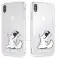 Dėklas Karl Lagerfeld Choupette, skirtas Apple iPhone X/XS Clear nuotrauka 2