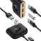 Baseus Квадратный Круглый 4in1 HUB Адаптер 1x USB 3.0 3x USB 2.0 микро 1m Bla изображение 1