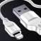 1m Rock Space Z12 cable para iPhone iPad iPod 2A blanco fotografía 3