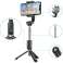 Gimbal Selfie stick for Apexel APL-D6 Tripod stabilizer Blue image 4