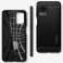 Funda de armadura robusta Spigen para Samsung Galaxy A12 2020/2021 / M12 Matte Bl fotografía 2