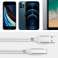 Kabel 100cm Alogy Magnetische USB- Lightning 2.4A Kabel Wit foto 4