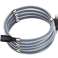 Kabel 100cm Alogy magnetische kabel USB- Lightning 2.4A Zwart foto 6