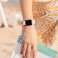 Sportowy pasek Alogy silikonowy do Apple Watch 38/40/41mm Różowy zdjęcie 5