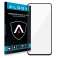Funda de vidrio Alogy Full Glue amigable para Samsung Galaxy A72 Negro fotografía 2