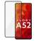 Glas Alogy Full Glue Hülle freundlich für Samsung Galaxy A52 Schwarz Bild 1