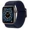 Spigen Fit Lite-stropp for Apple Watch 2/3/4/5/6/7/SE 42/44/45mm marineblå bilde 1