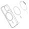 Spigen Ultra Hybrid Mag dėklas, skirtas Apple iPhone 12 Mini White nuotrauka 5