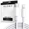 1m Alogy Cable de alta velocidad USB-C tipo C a Lightning PD Cable 20W blanco fotografía 2